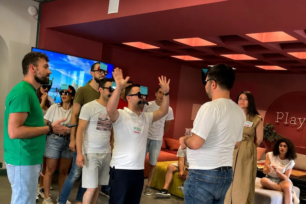 indoor team building in Dilijan