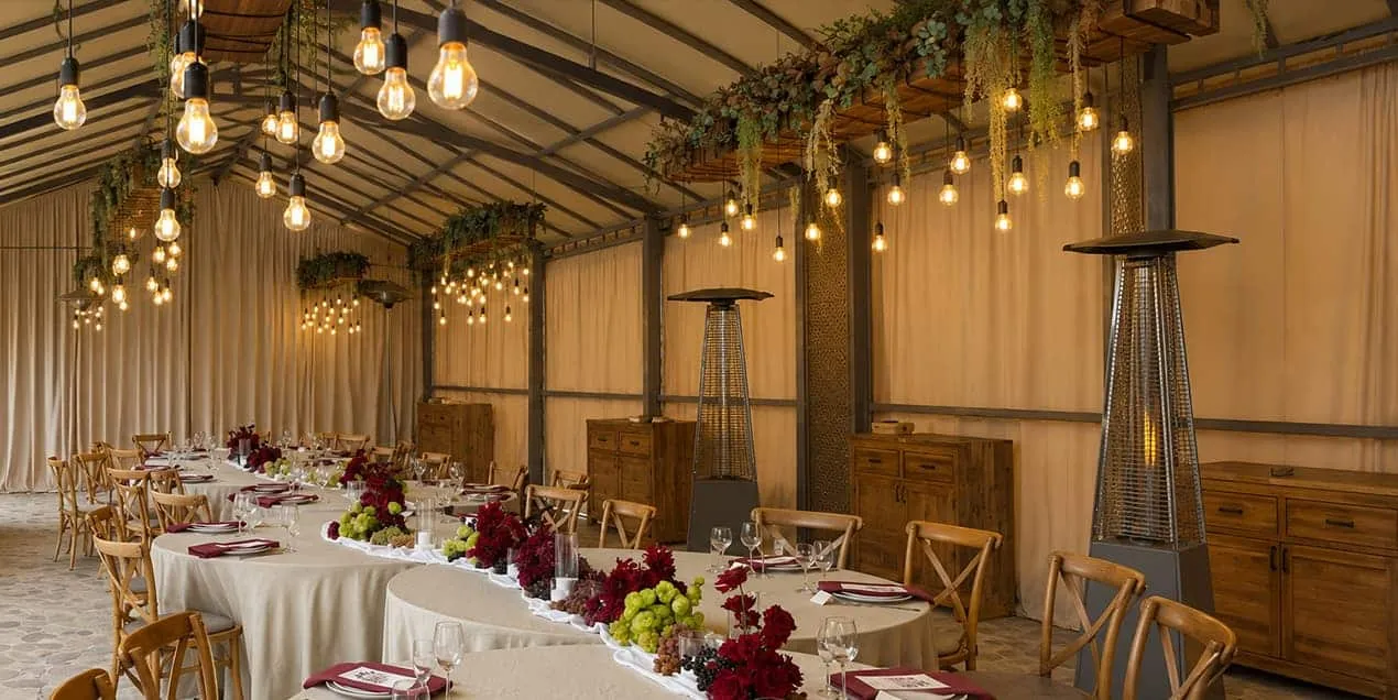 indoor wedding in Dilijan